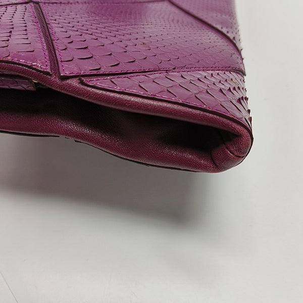 Python Clutch Purple