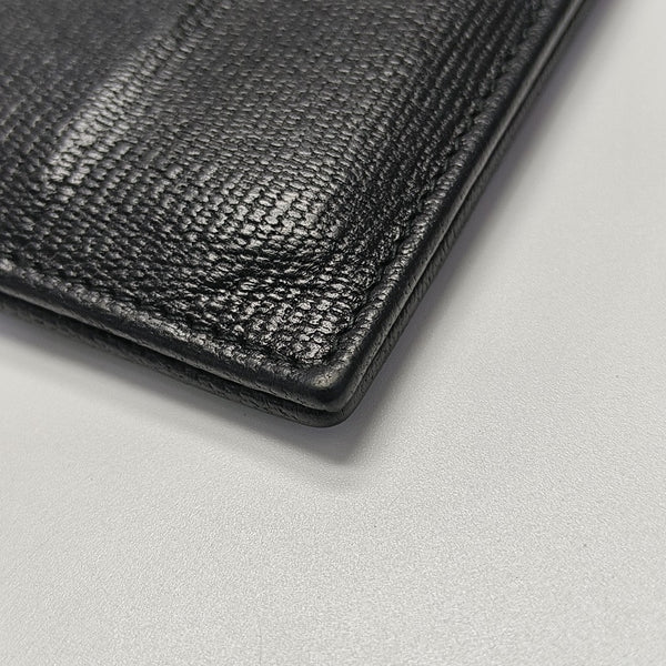 Calfskin Card Holder Black