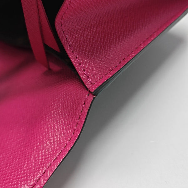 EMILIE Monogram Coated Canvas Brown Wallet