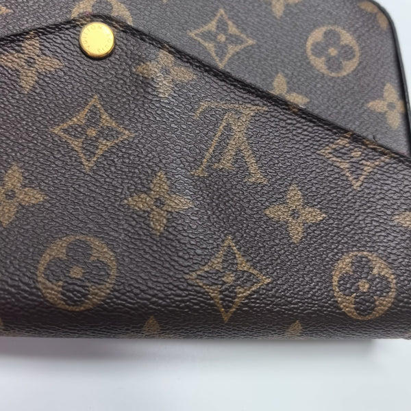 FÉLICIE Monogram Coated Canvas Brown