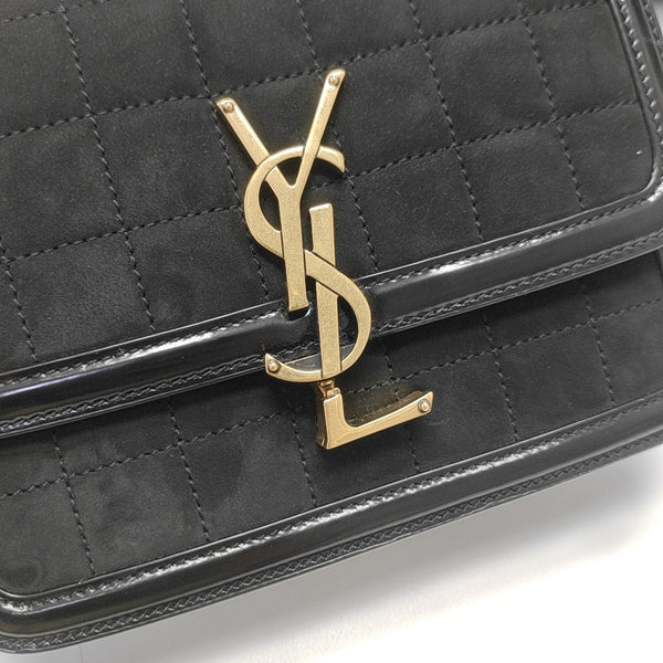 SOLFERINO Small Quilted Calfskin Black