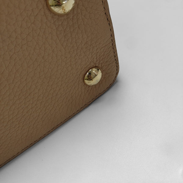 CAPUCINES MM Calfskin Beige
