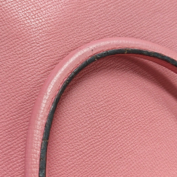 Authenticated pre-owned The Banner Medium Calfskin Pink - Tote Bag at Looply