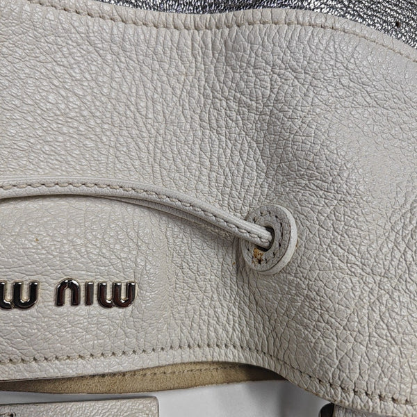 Madras Calfskin Silver