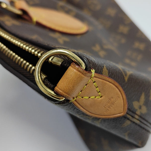 BOETIE PM Monogram Coated Canvas Brown