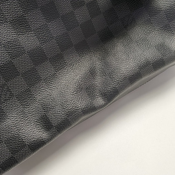 DISTRICT MM Damier Graphite Coated Canvas Gray
