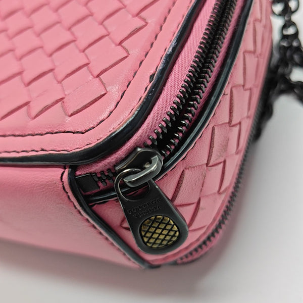 Lambskin Shoulder Bag Pink