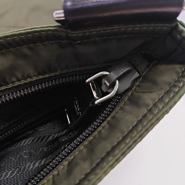 Nylon Crossbody Bag Nylon Green