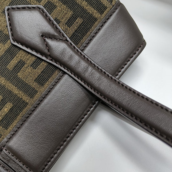 Canvas Shoulder Bag Brown