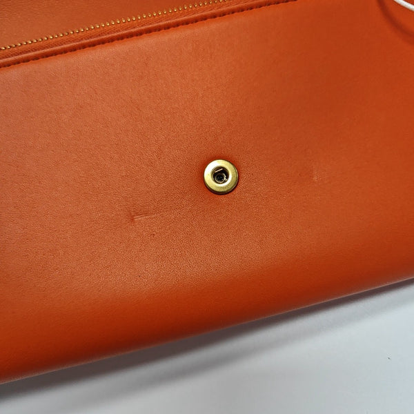 Calfskin Wallet Yellow