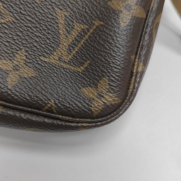 ACCESSOIRES Mini Monogram Coated Canvas Brown