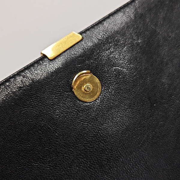 BECKY Quilted Calfskin Black