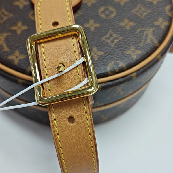 BOITE CHAPEAU PM Monogram Coated Canvas Brown
