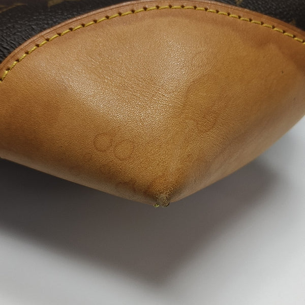 BERRI MM Monogram Coated Canvas Brown