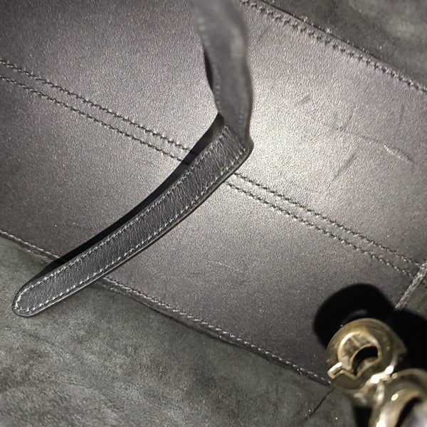 Toujours Small Cannage Calfskin Black
