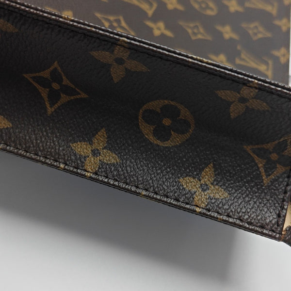 TOILET POCKET 26 Monogram Coated Canvas Brown