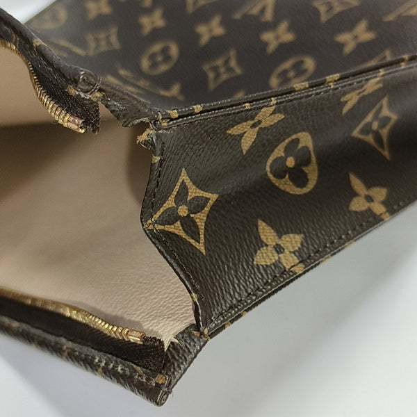 TOILET POCKET 26 Monogram Coated Canvas Brown