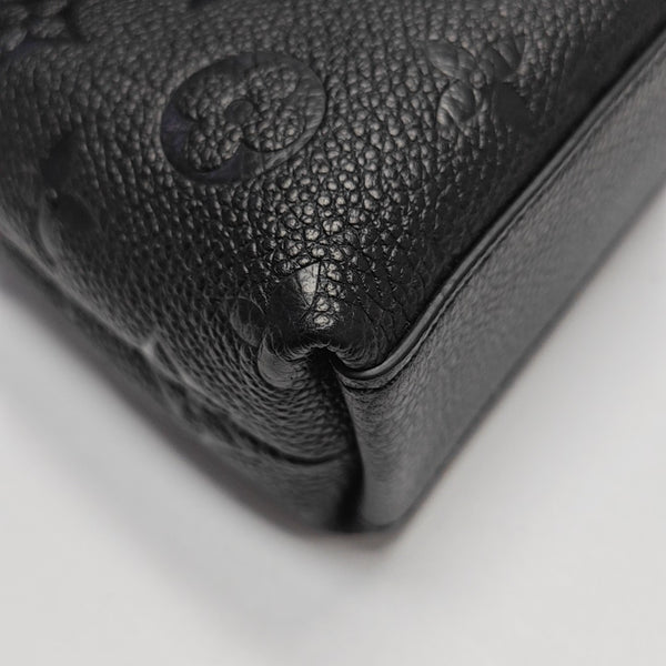 MADELEINE Nano Monogram Calfskin Black