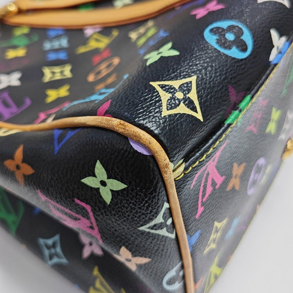 LV × TM AURELIA Monogram Coated Canvas Black