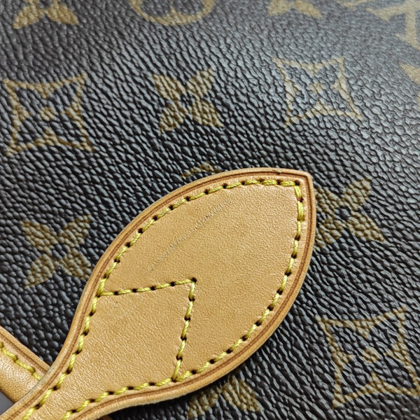 NEVERFULL Lona Revestida Monogram Marrón