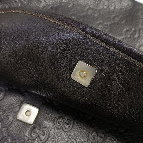 GG Imprime Monogram Calfskin Brown