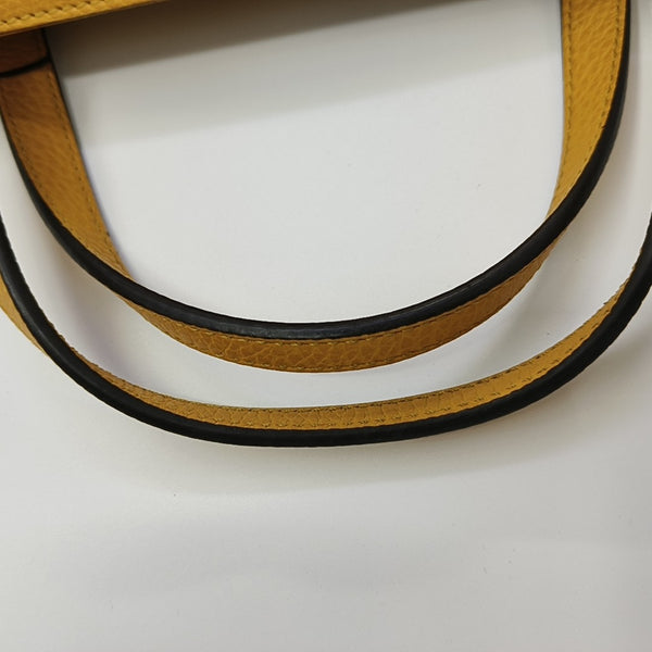 Calfskin Tote Bag Yellow