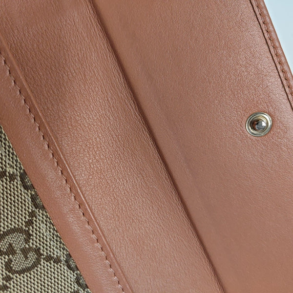 Monogram Canvas Wallet Brown