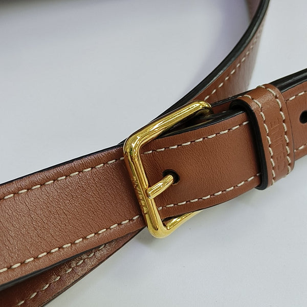 TRIOMPHE CANVAS Medium Coated Canvas Brown