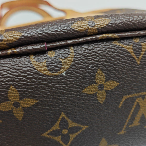 NEVERFULL BB Monogram Coated Canvas Brown