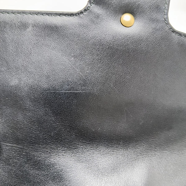 GG Marmont Mini Quilted Calfskin Black