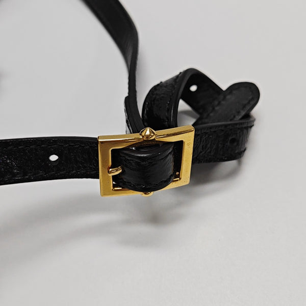 Ophidia Small Suede Black