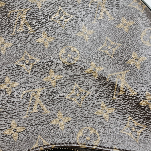 COOKIE BB Monogram Coated Canvas Brown