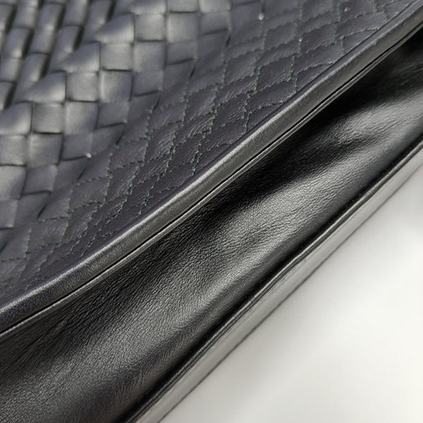 Calfskin Shoulder Bag Black