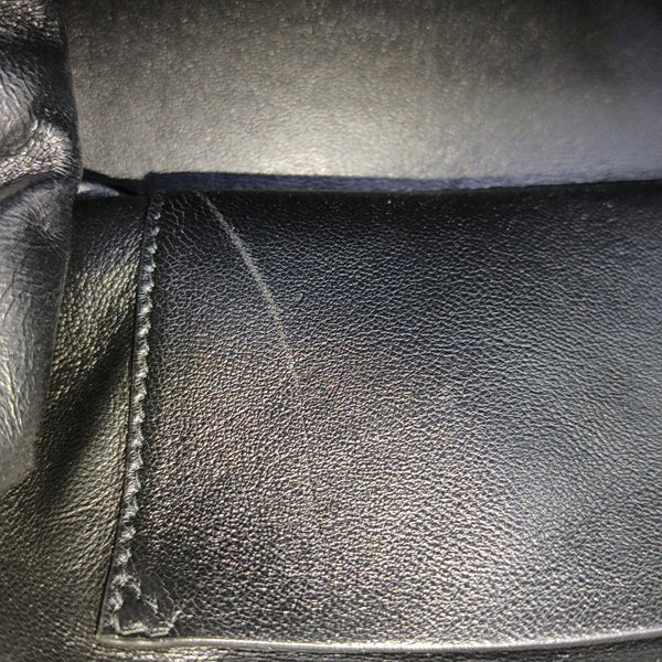 Calfskin Clutch Extra Small Silver