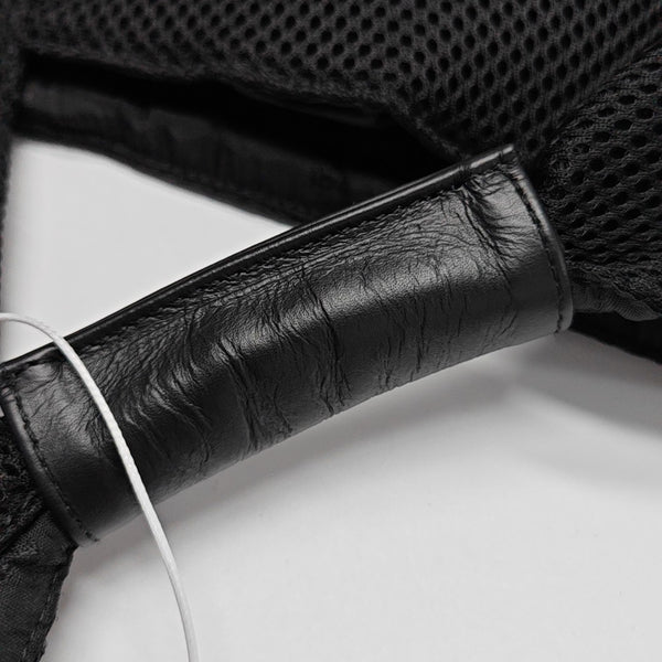 Fabric Top Handle Bag Black