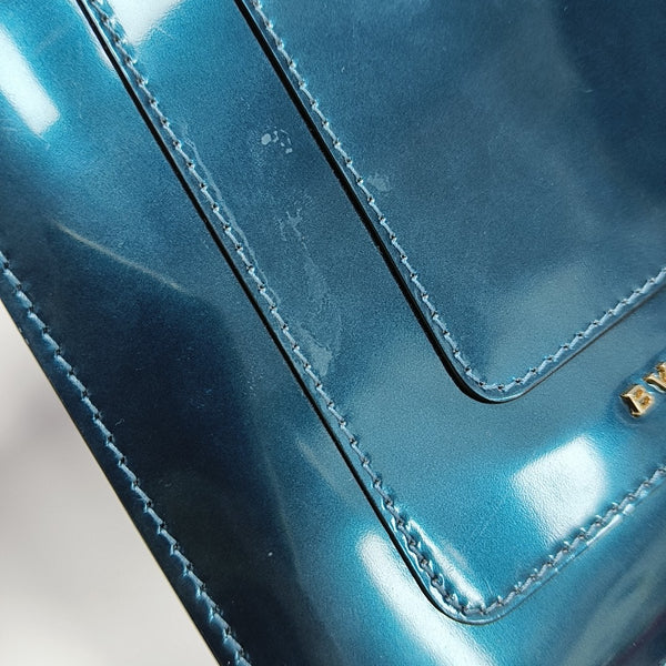 SERPENTI FOREVER Small Calfskin Blue