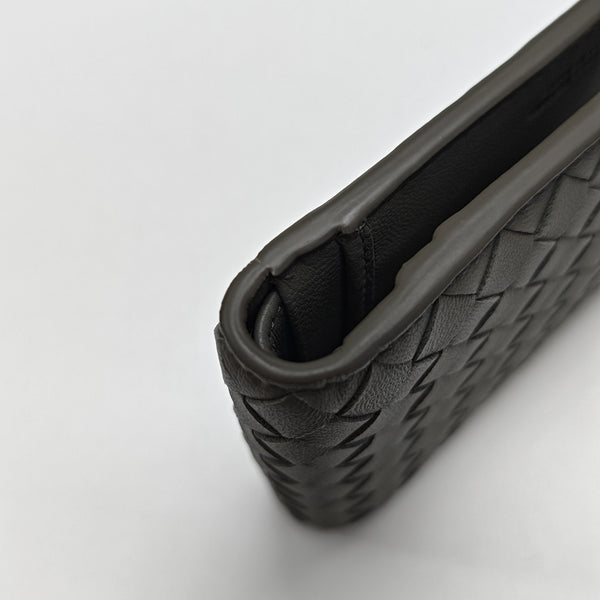 Calfskin Wallet Gray