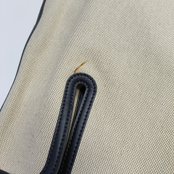 The Belt Large Canvas Beige