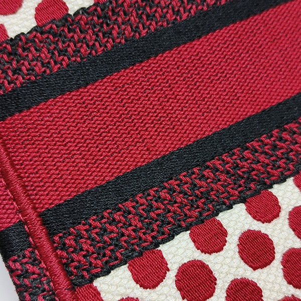Book Tote Mini Canvas Red