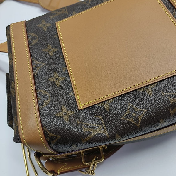 MILK BOX Monogram Coated Canvas Brown