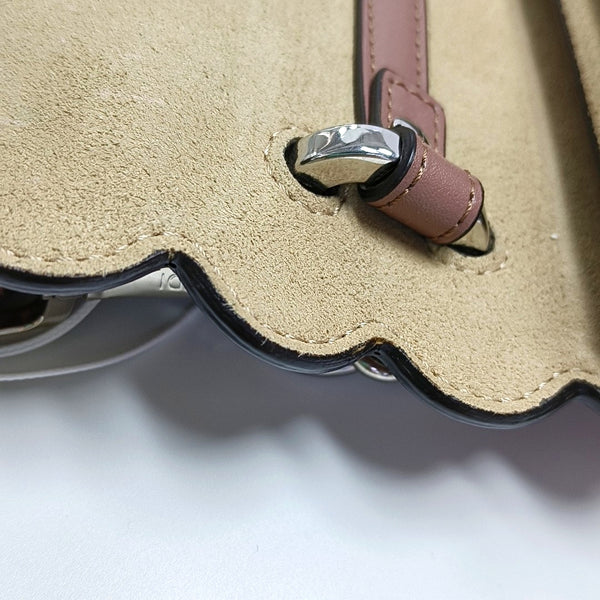 Authenticated pre-owned Kan I Medium Calfskin Beige - Shoulder Bag at Looply