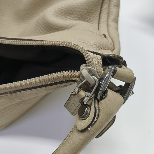 D Gold Monogram Calfskin Beige