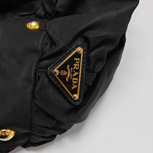 Quilted Nylon Black