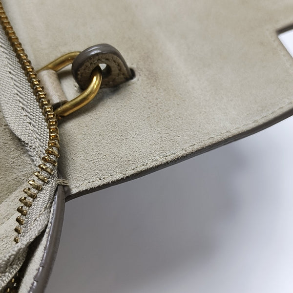 BELT Nano Calfskin Gray