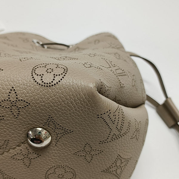 BELLA Monogram Calfskin Gray