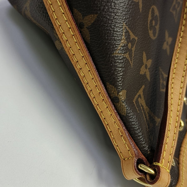 NÉONOÉ Nano Monogram Coated Canvas Brown