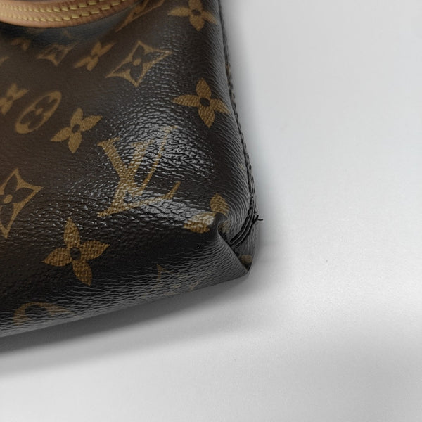 CARRY IT Monogram Coated Canvas Brown