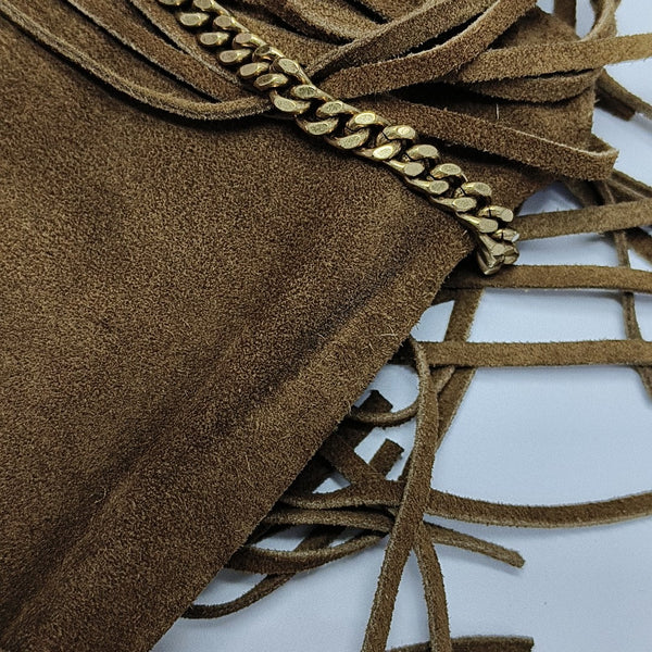 GRACE Small Suede Brown