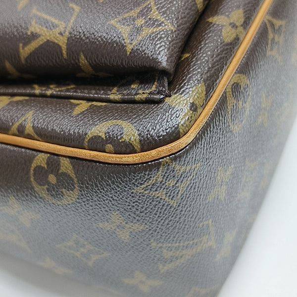 VIVA CITE Monogram Coated Canvas Brown