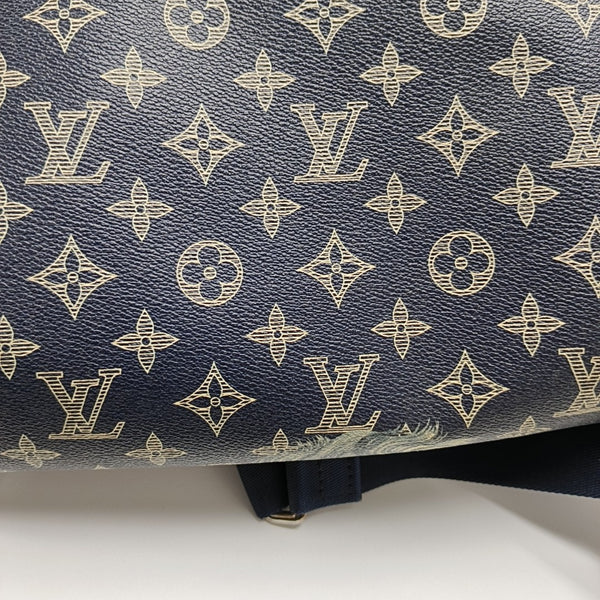 SAVANE PM Monogram Coated Canvas Blue